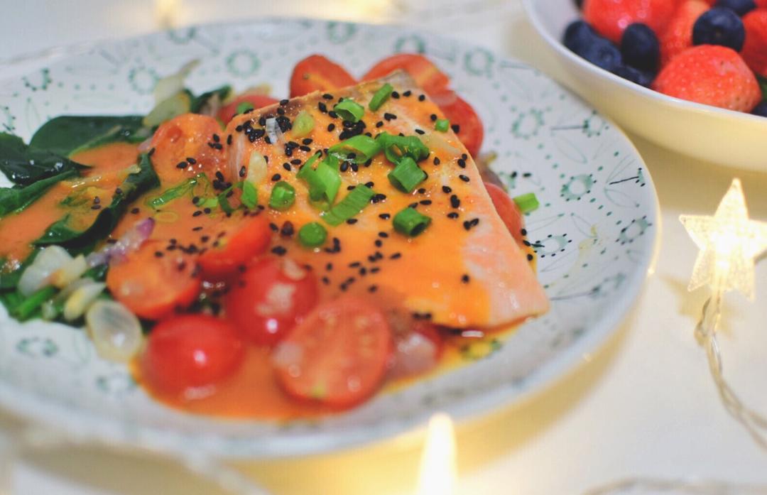 姜汁蜂蜜三文鱼【食材包操作说明】