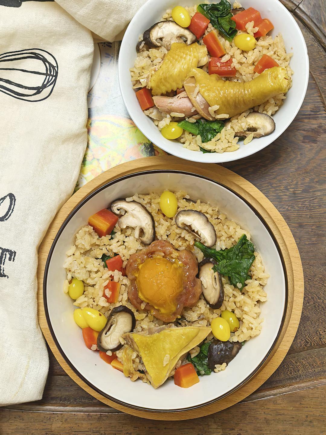 腊味焖饭.懒人方便版