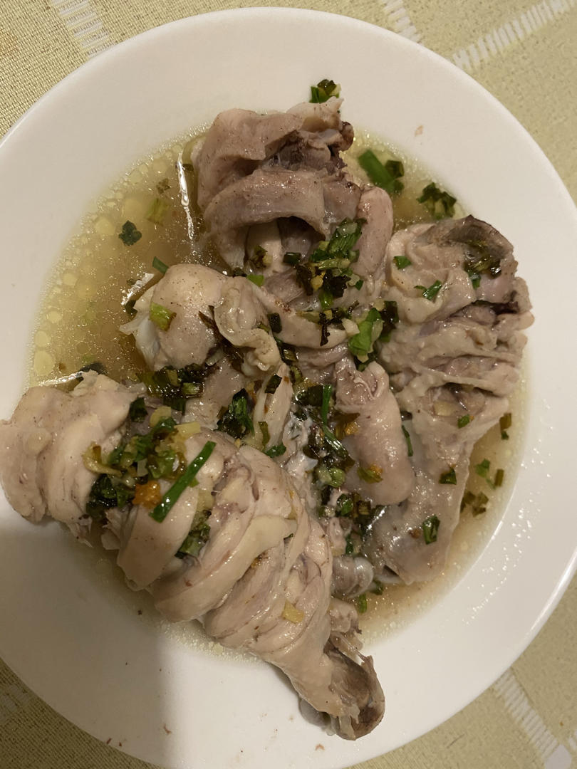 葱油鸡（详细版.吃了忘不了的美味）