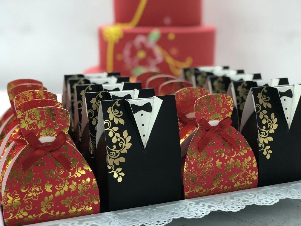 闺蜜结婚甜品台