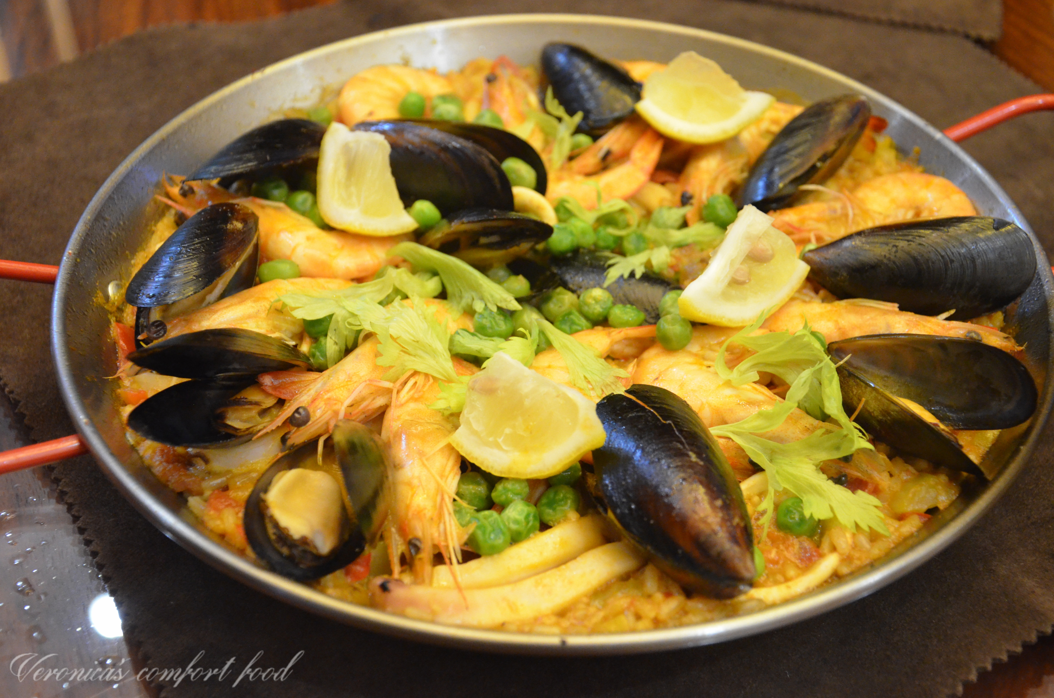 【曼食慢语】Seafood Paella 西班牙海鲜饭