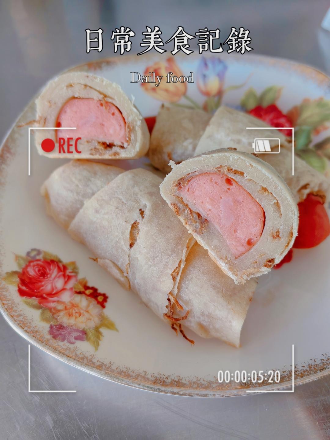酥皮火腿卷【烤箱食谱11月】