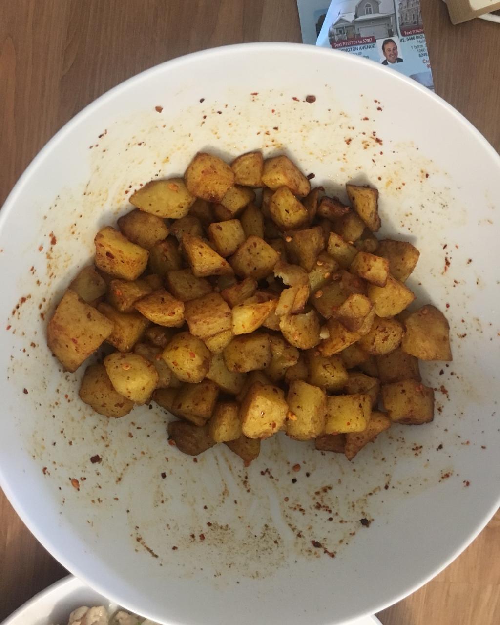 在家复制烧烤味土豆/孜然土豆
