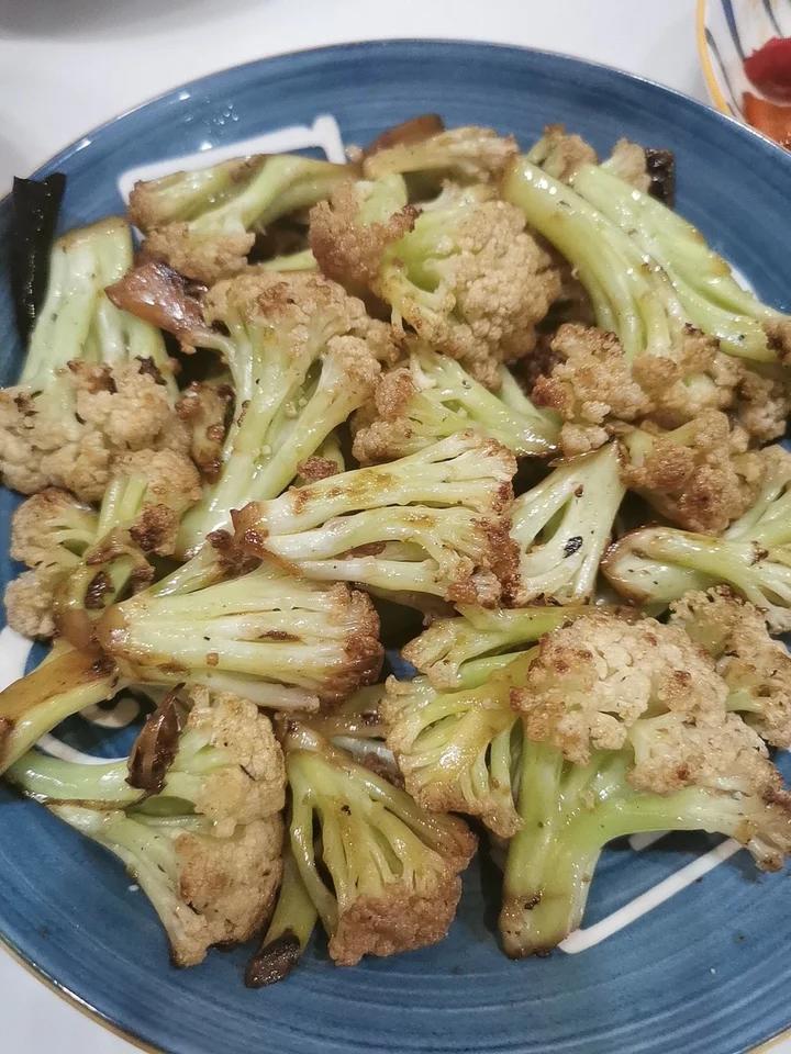 无肉简易版干煸菜花