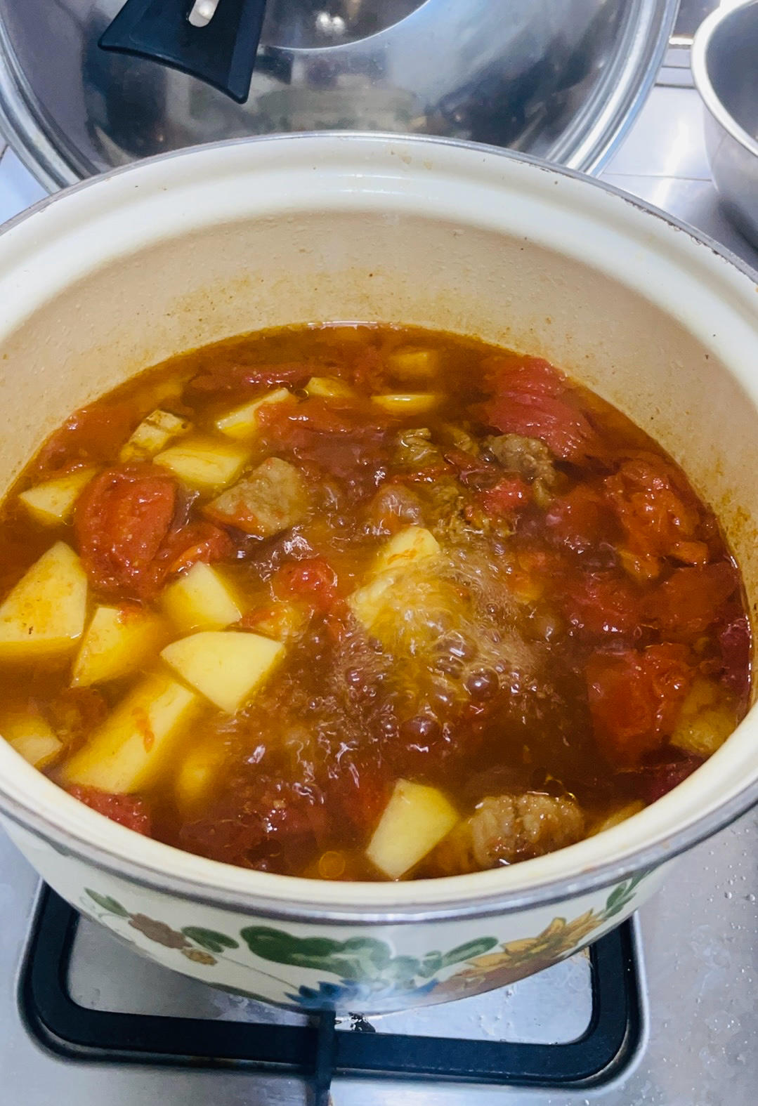 番茄土豆炖牛腩