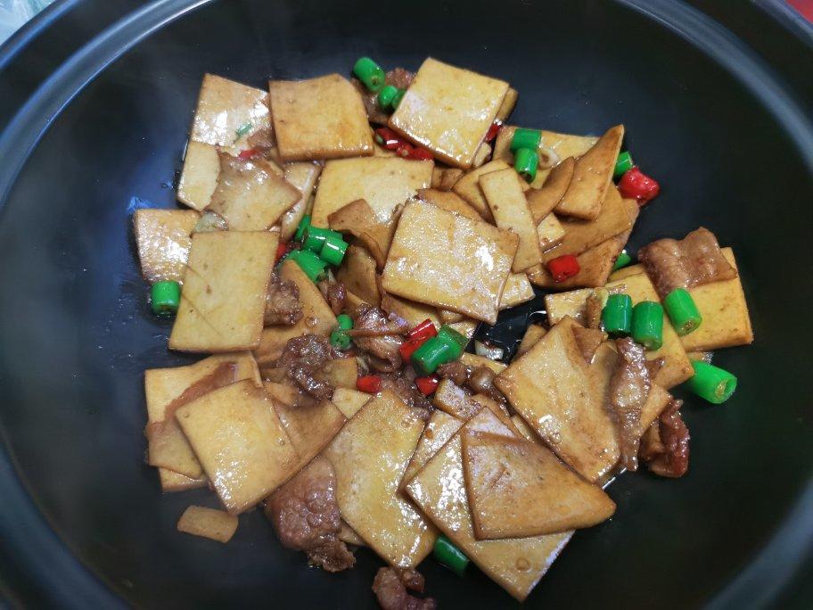 干锅千叶豆腐，千页豆腐