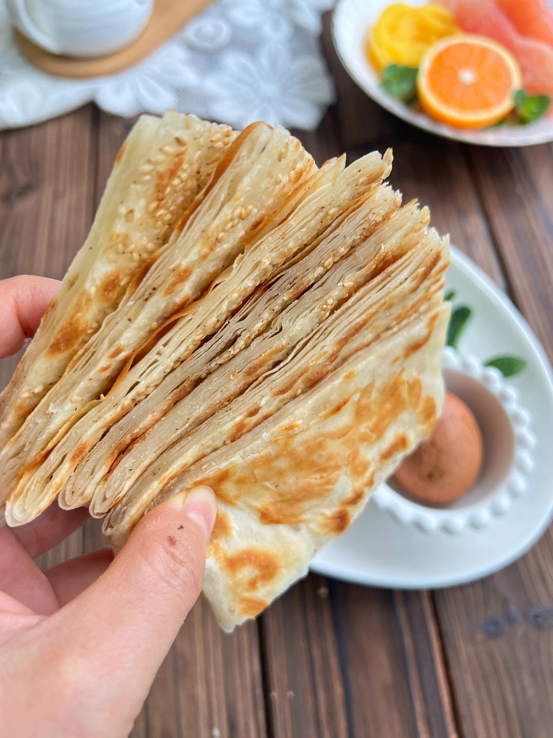 鸡蛋灌饼—在家做