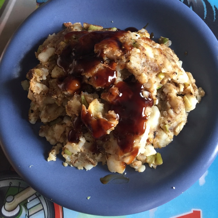 孜然香辣土豆泥