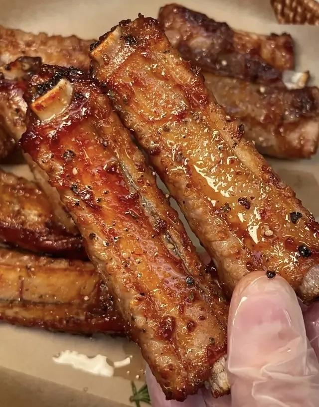 空气炸锅蒜香排骨