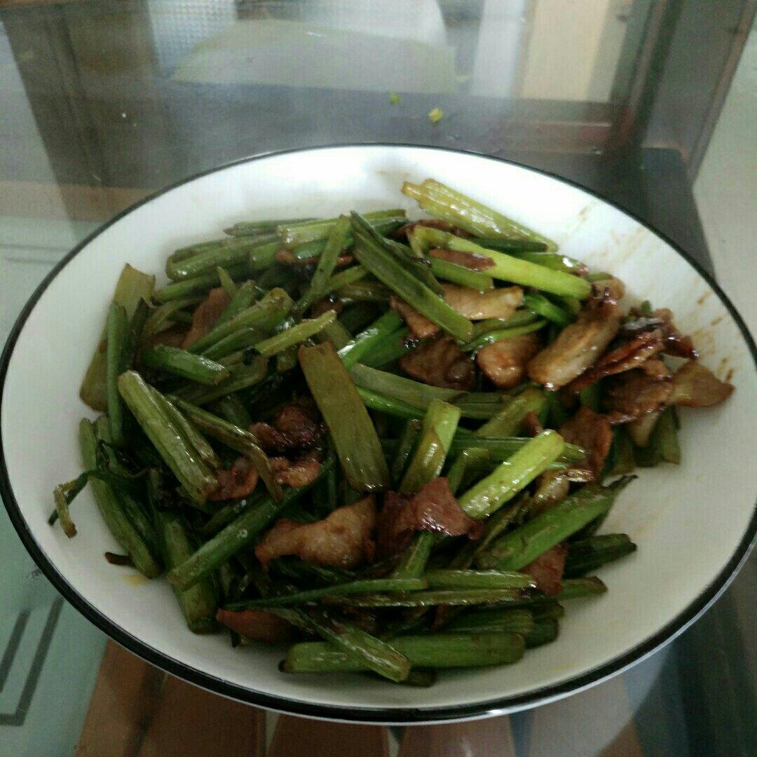 芹菜炒肉片