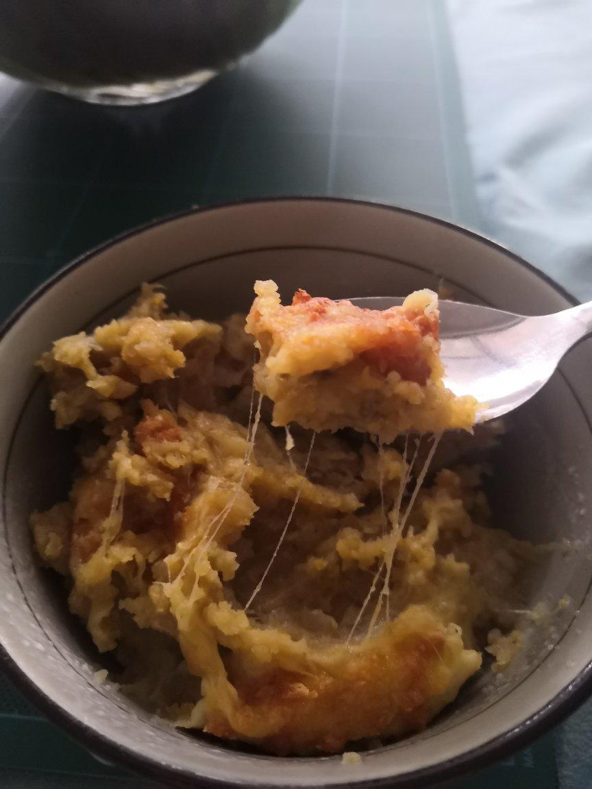 网红爆款美食～芝士焗红薯