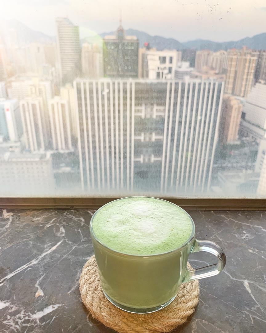 打抹茶 抹茶拿铁