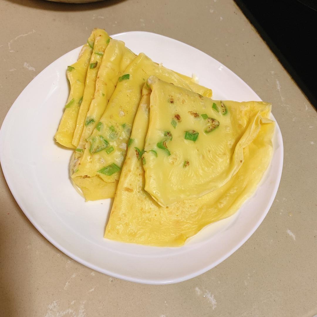 香葱鸡蛋饼