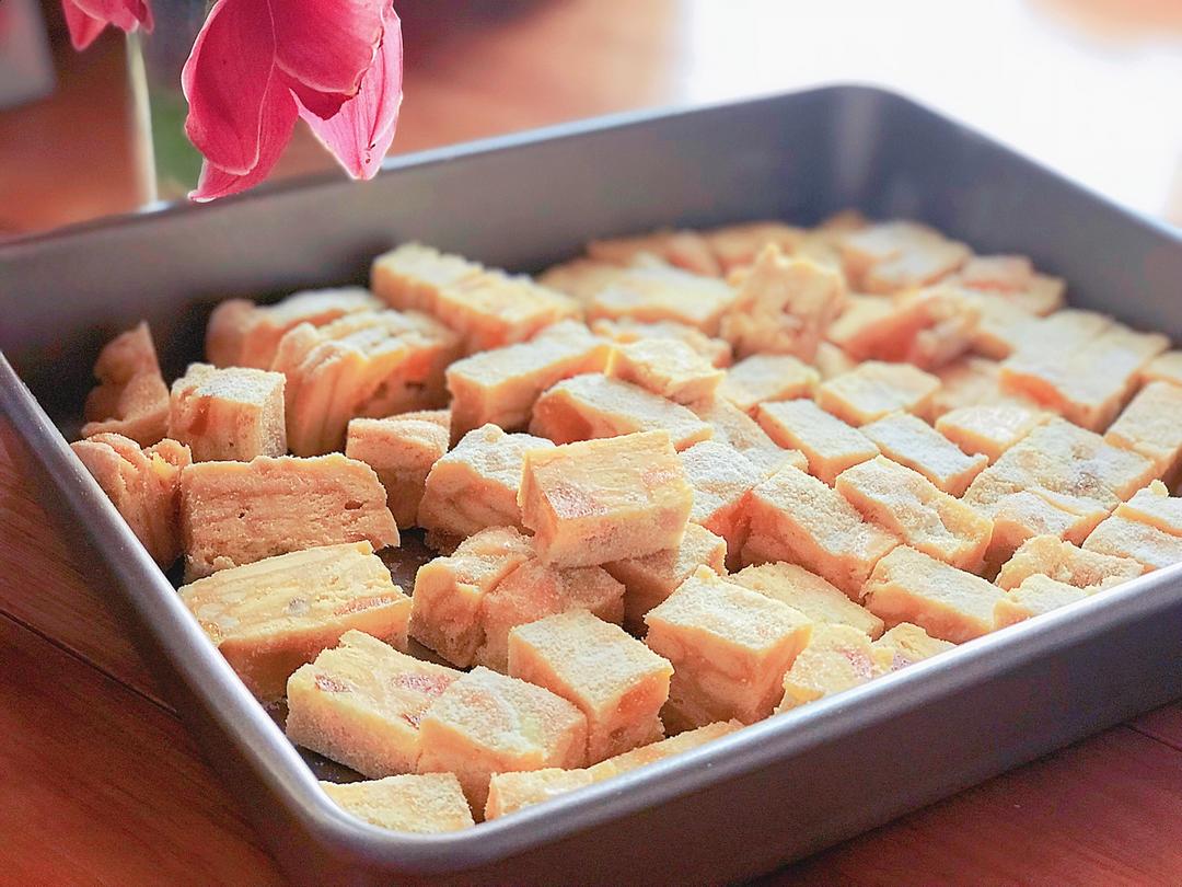 花样口味的雪花酥（12种不同口味）