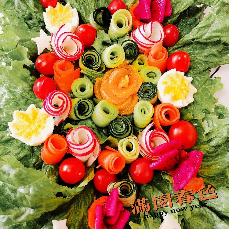 花束沙拉（美到舍不得吃！）