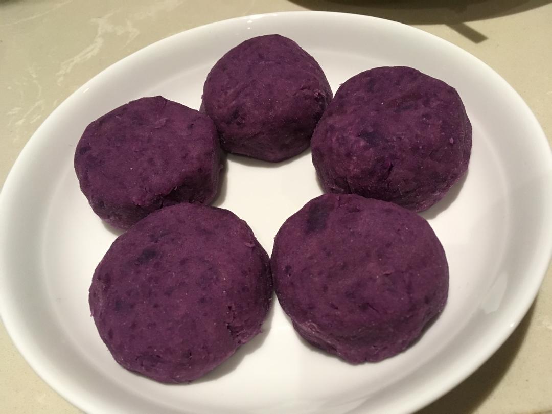 全麦紫薯饼（减脂碳水低GI）糯米口感