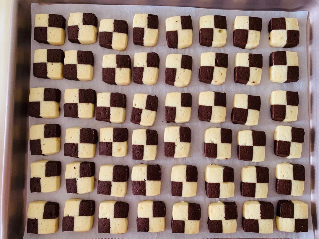 棋格饼干