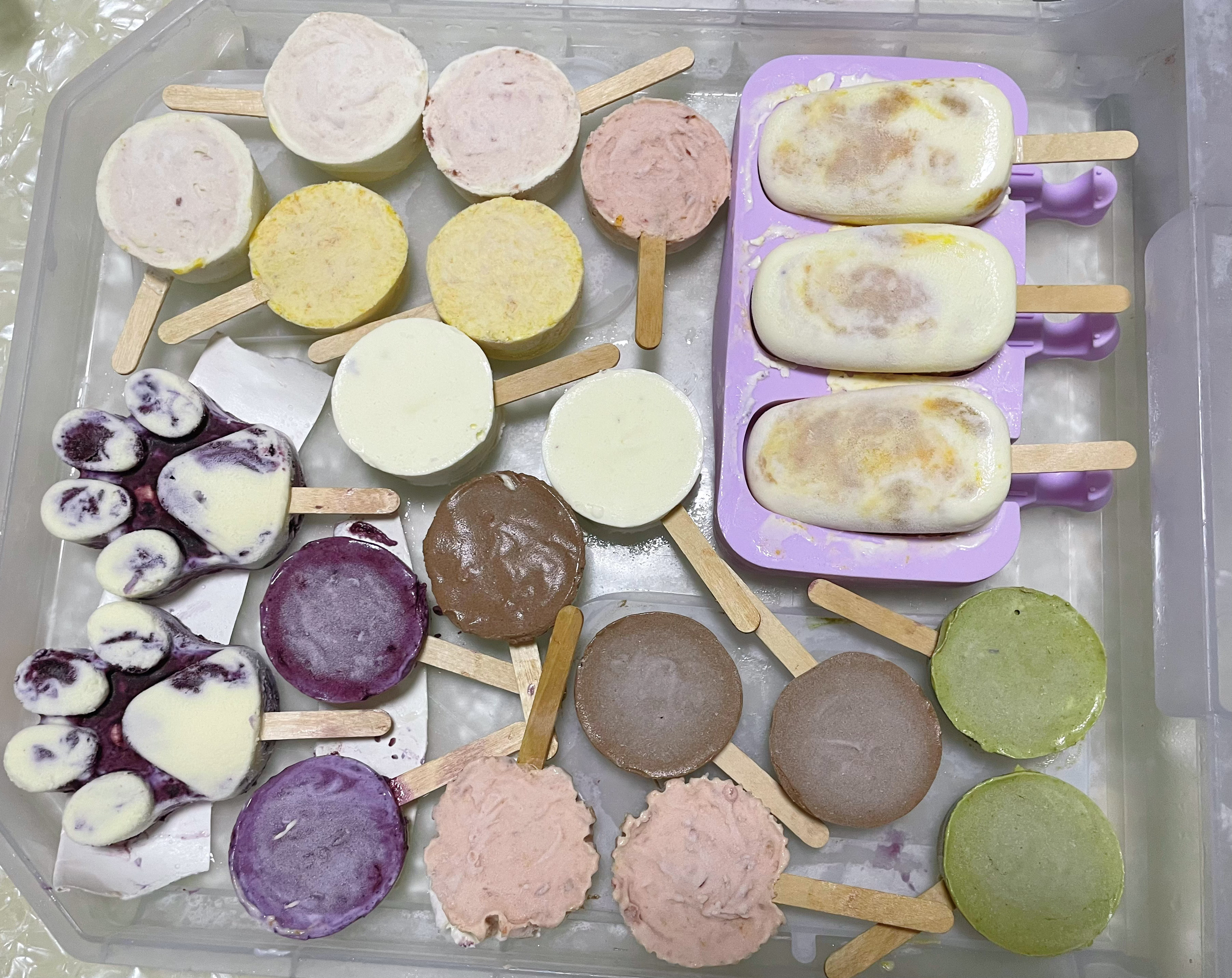 奶油冰淇淋（水果、脆皮口味）的做法 步骤8