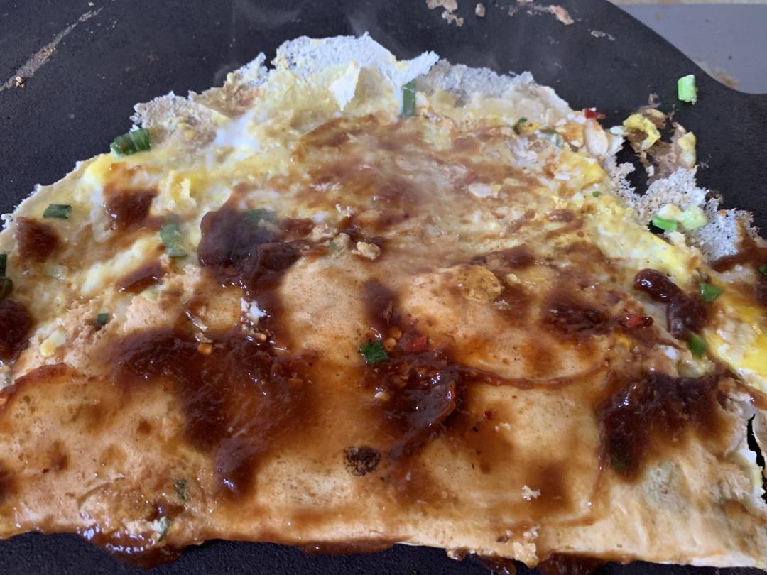 简单又方便的秘制煎饼果子甜面酱