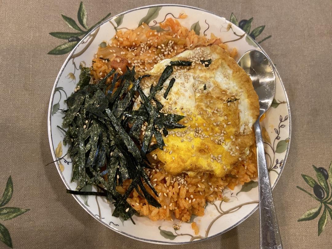 升级版辣白菜炒饭😭姜食堂同款🌟泡菜饭开出了p.o 斯密达