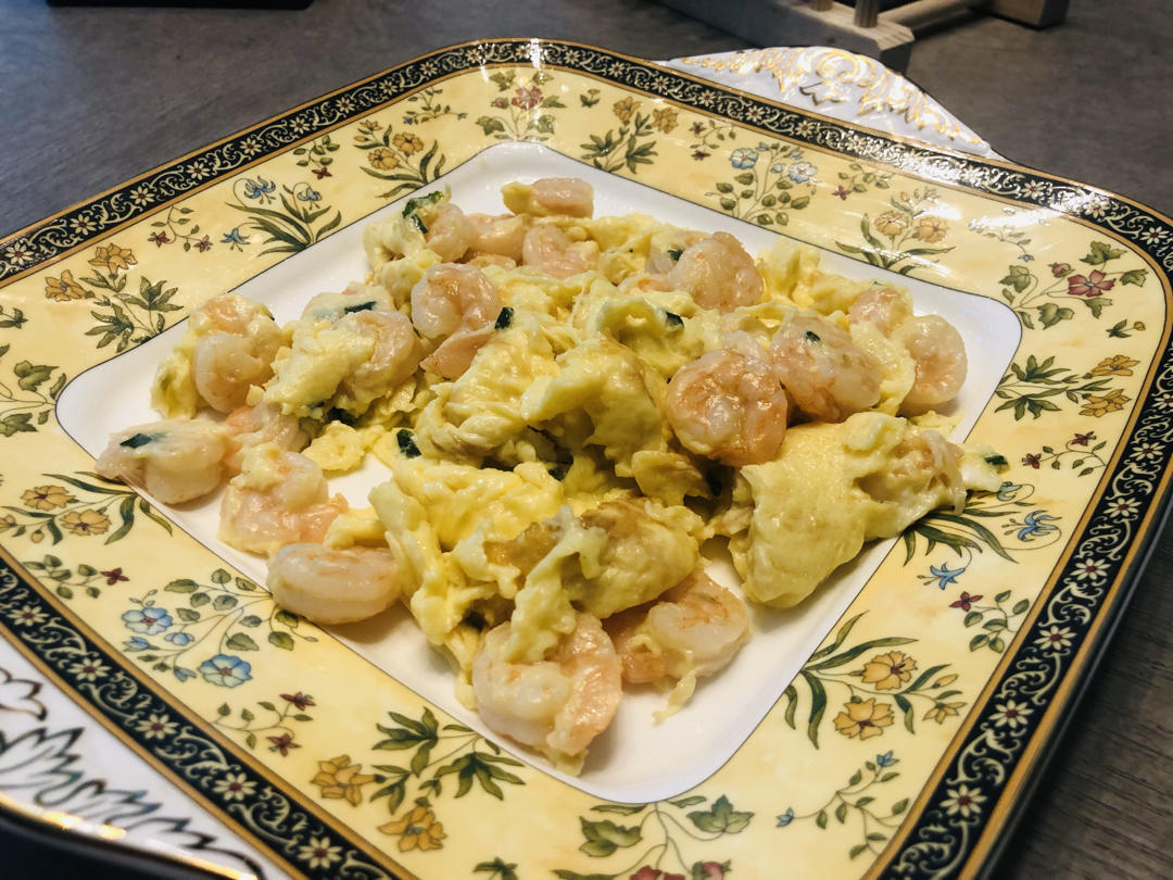【虾仁滑蛋】超嫩滑，复刻茶餐厅经典