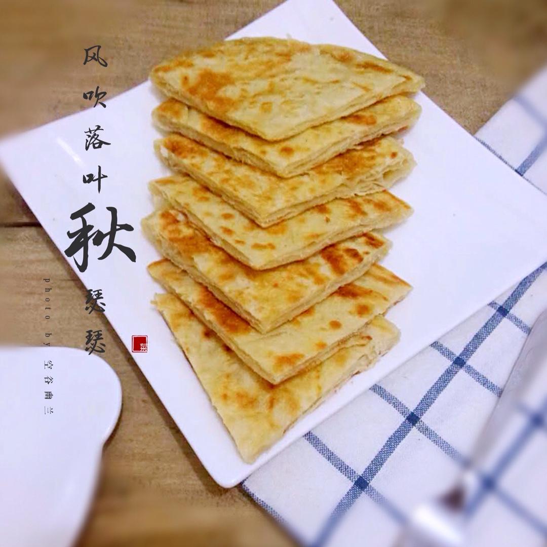 饺子皮版葱油饼
