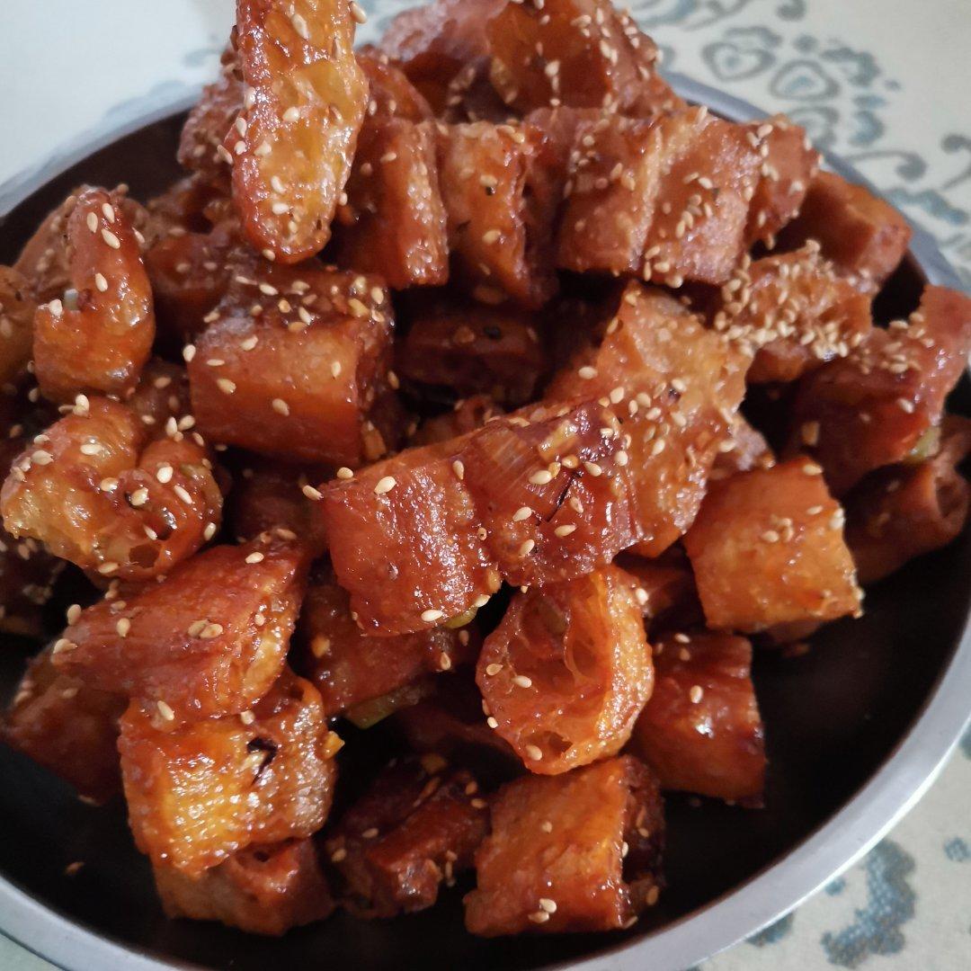 大米丽雅做的糖醋油条