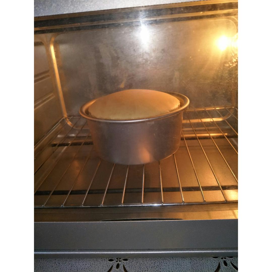 6寸原味戚风蛋糕