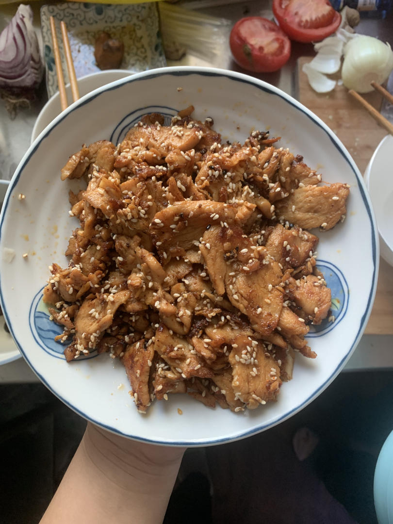 🔥孜然鸡胸肉，好吃停不下来❗️