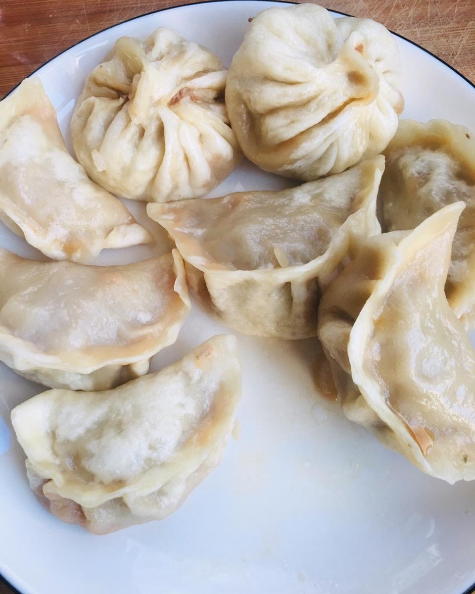鲜美多汁的洋葱牛肉包子