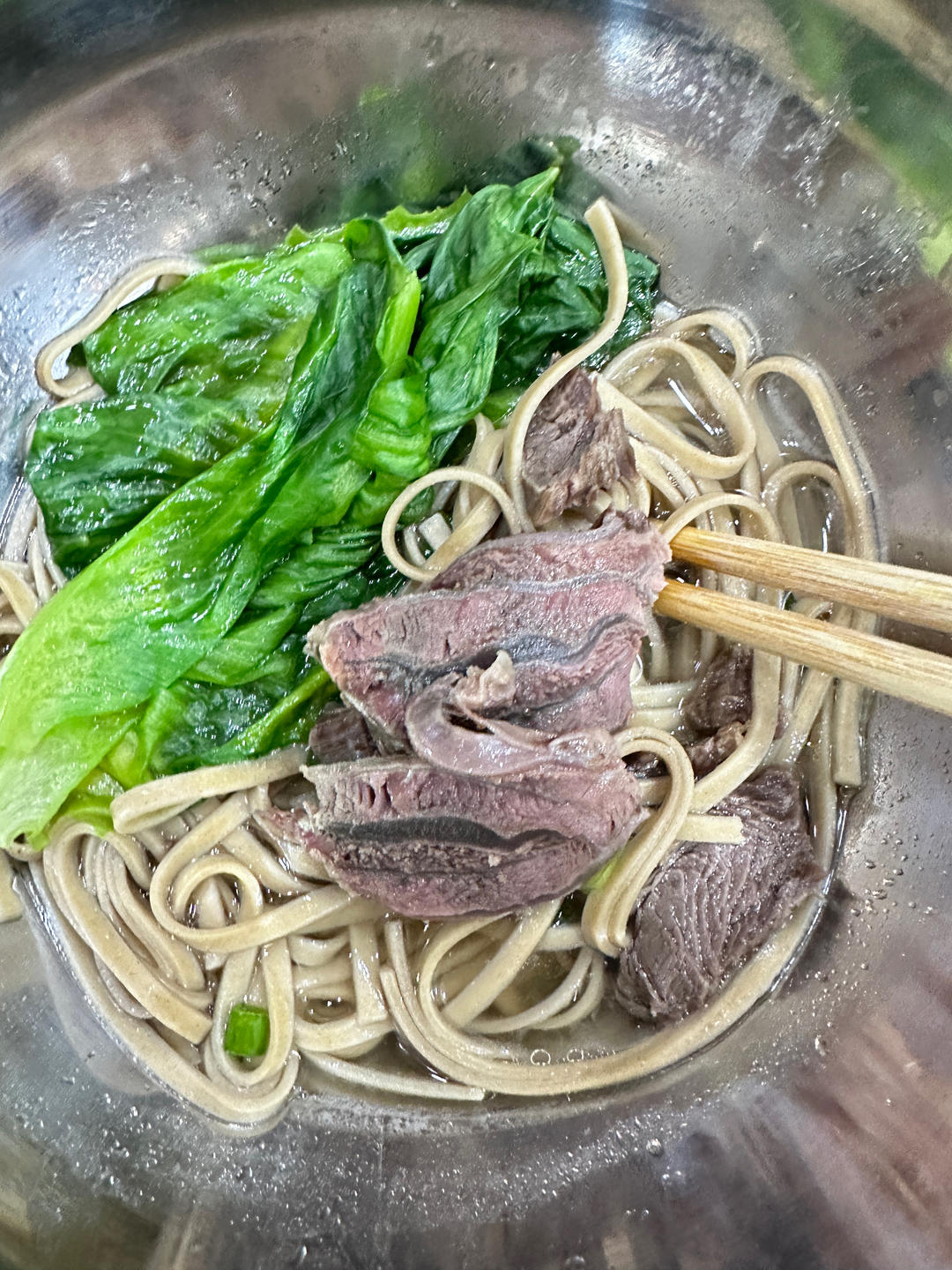 家庭版清汤牛肉面
