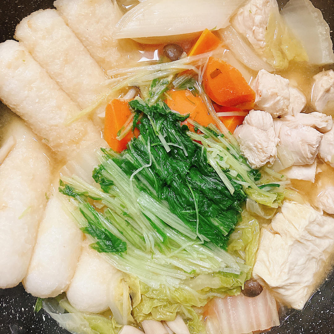秋田烤米棒锅(冬季小锅料理)美善品小美食谱