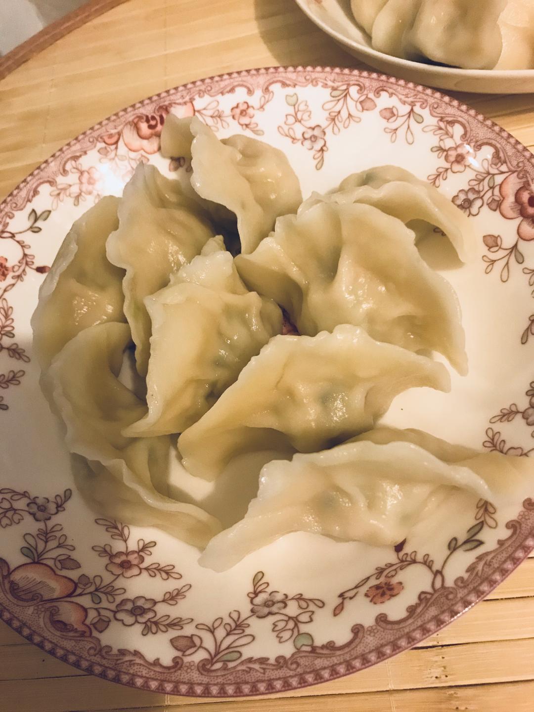 鲜白菜猪肉饺子