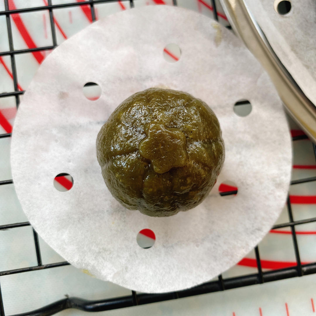 糯米南瓜豆沙包