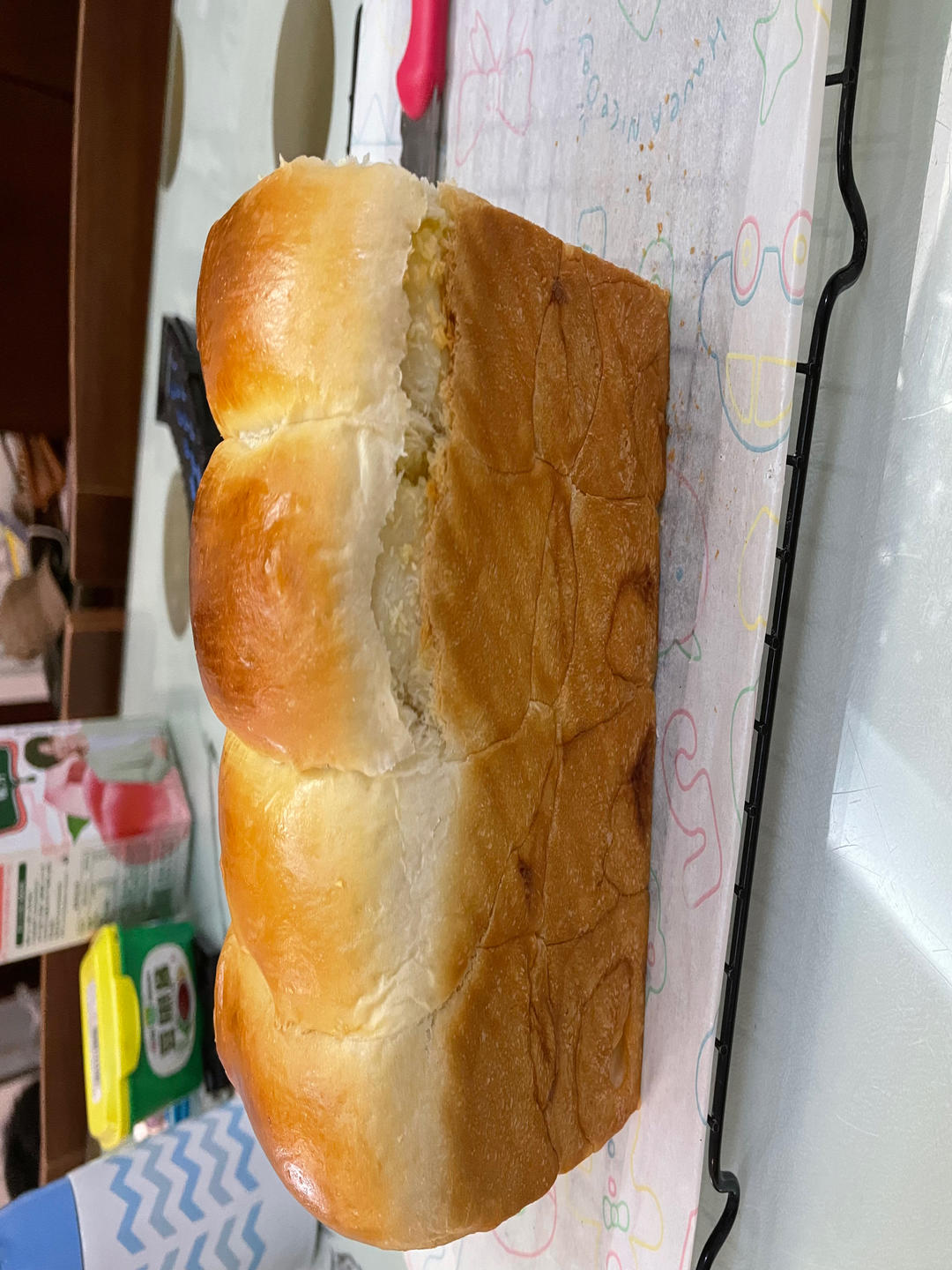 椰蓉手撕吐司