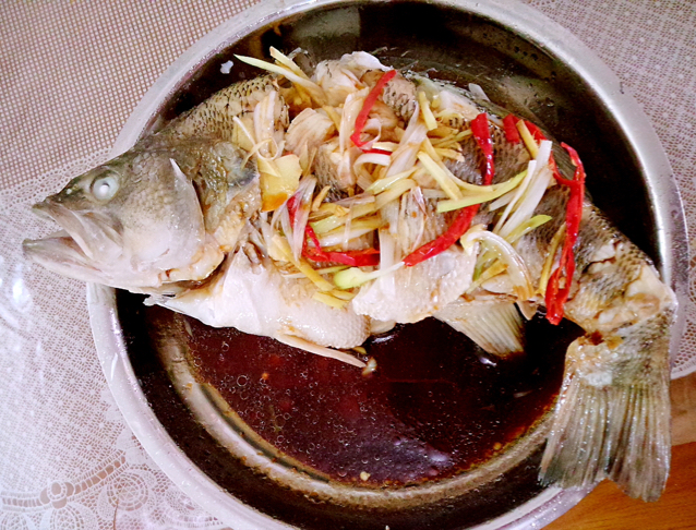 清蒸鲈鱼