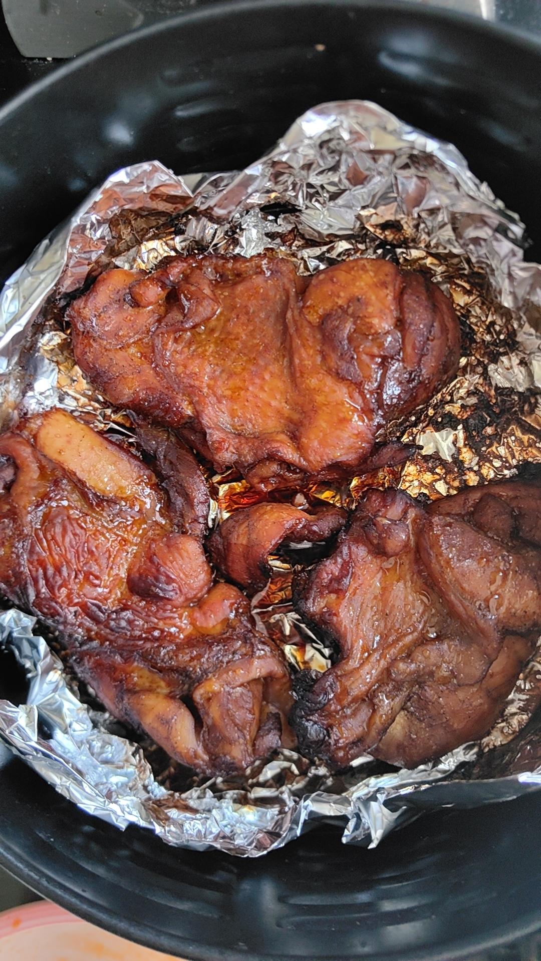 空气炸锅别闲置！鲜嫩多汁～照烧鸡腿肉🥩