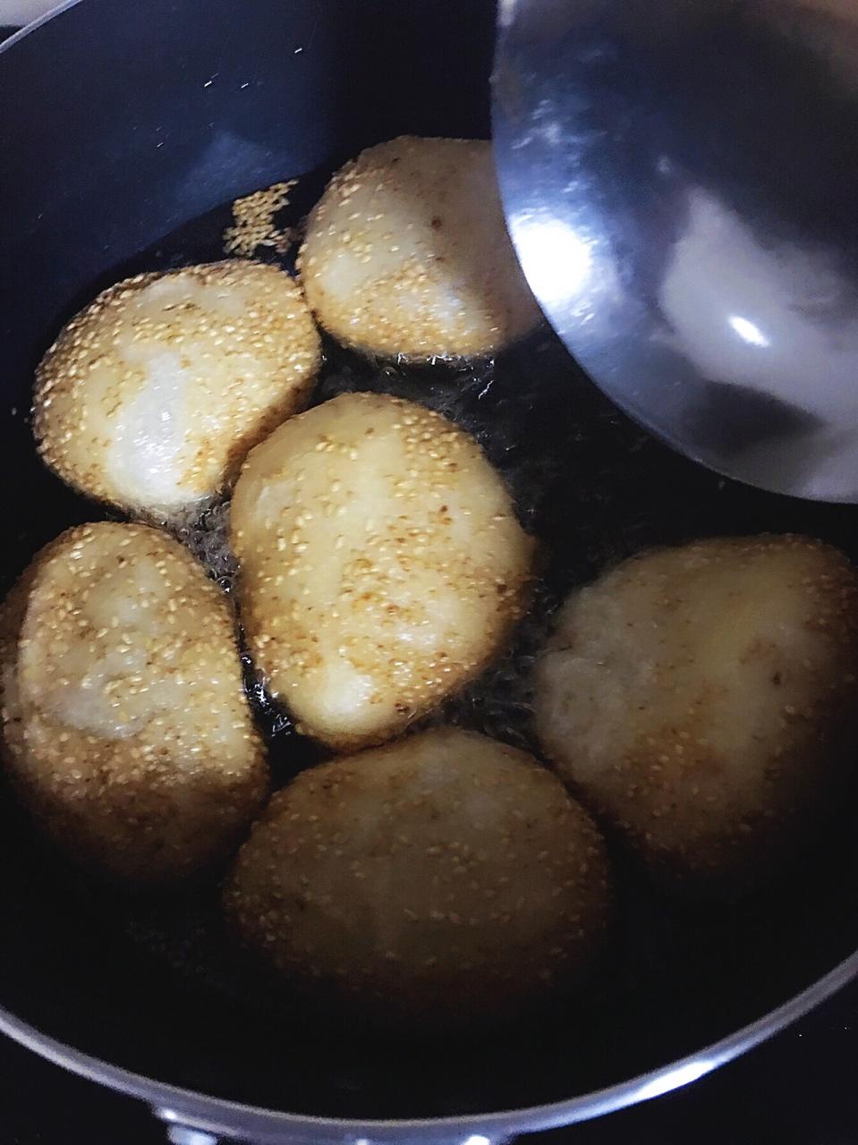 香酥大麻团