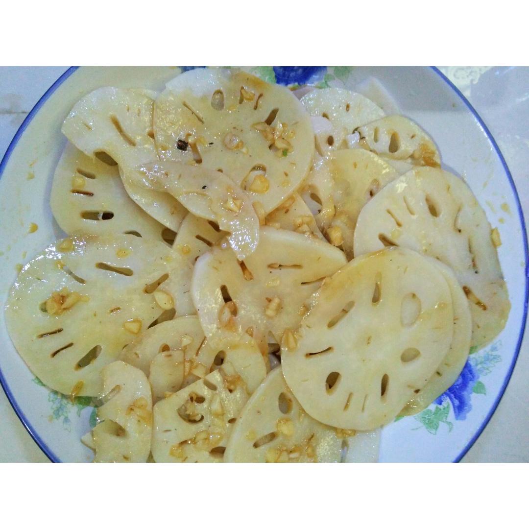 凉拌藕片