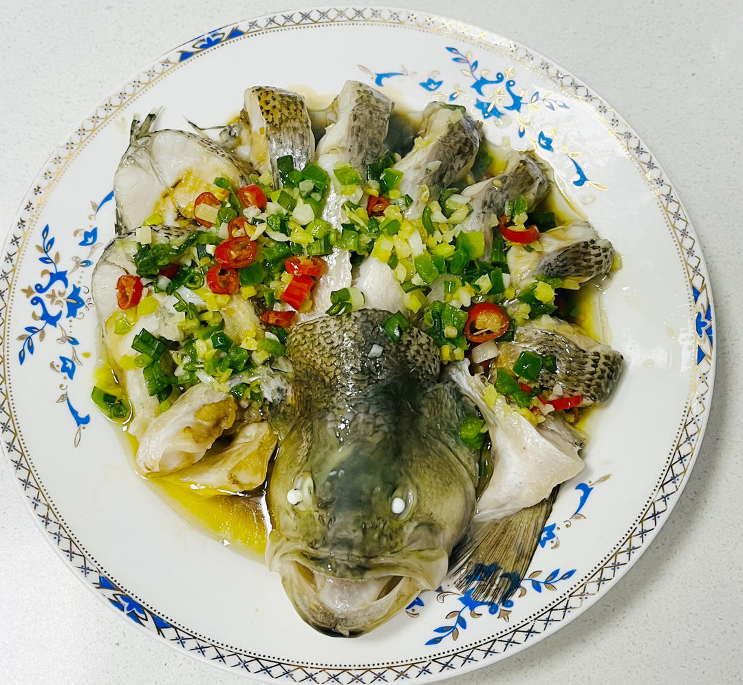 年夜菜必备❗️全家都爱的孔雀开屏清蒸鳊鱼🐟