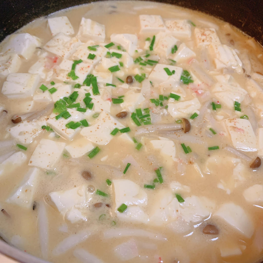 咸蛋黄豆腐羹