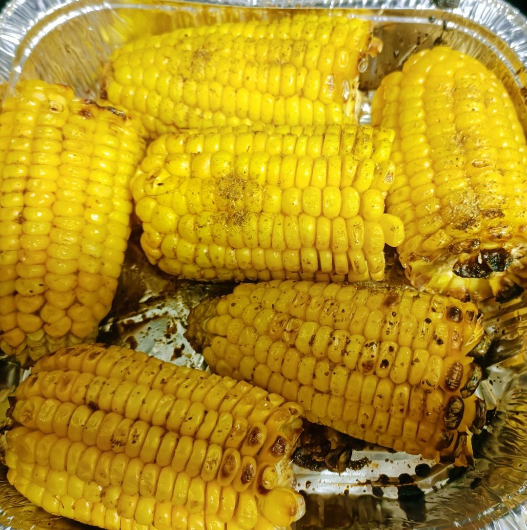 家庭烤箱烤玉米