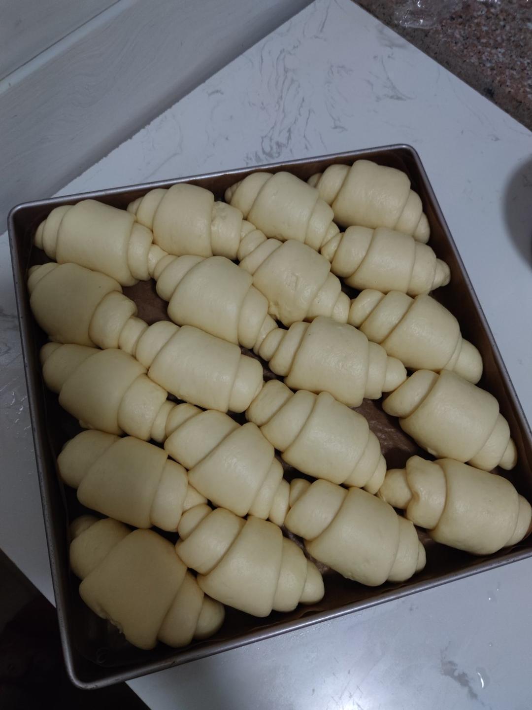 牛奶面包卷（直接法）