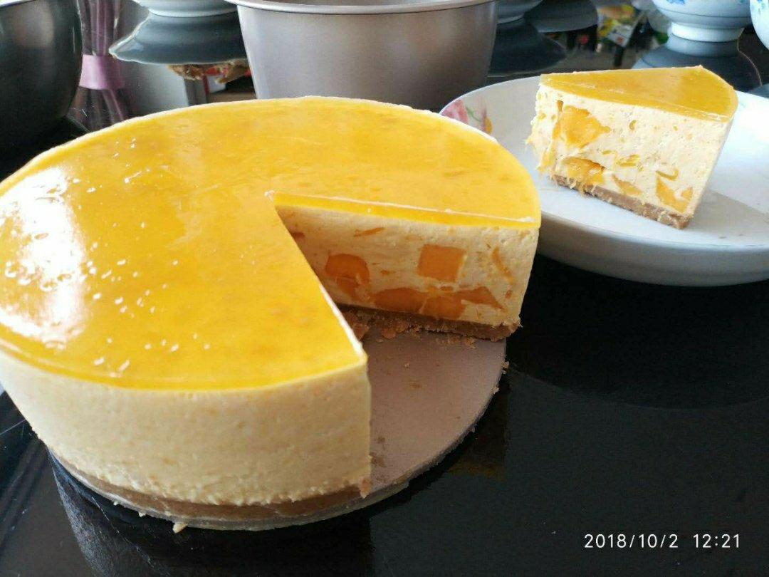 【视频】芒果慕斯（6寸） | 含镜面果胶配方