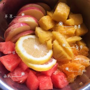 最简单的水果茶（夏天不可错过的冰饮❗️❗️❗️）的做法 步骤3