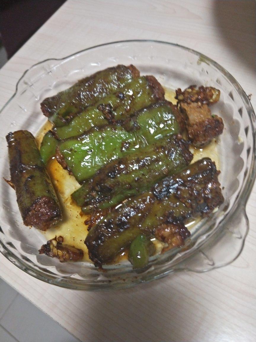 下饭菜肴--青椒酿肉