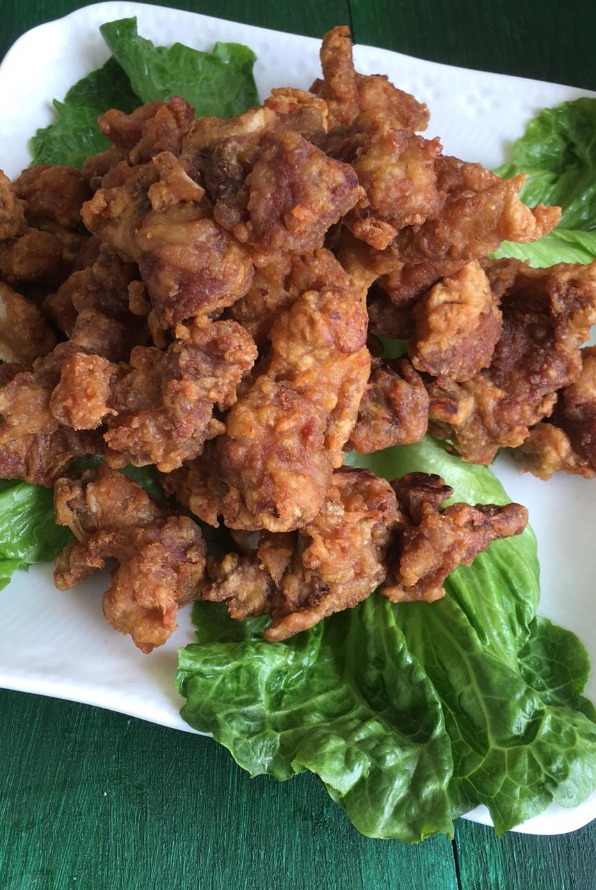 谦妈厨房做的炸酥排骨