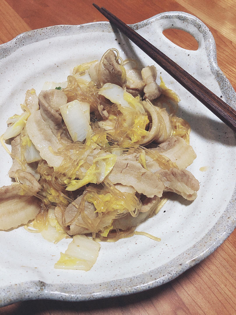 地道东北猪肉白菜炖粉条