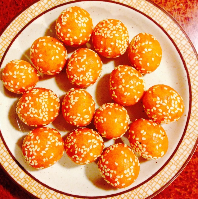 地瓜小麻团
