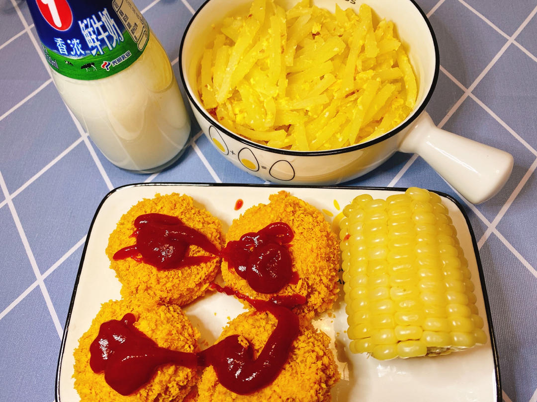 可乐饼（烤箱版，不油炸更健康）